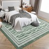 Area Rugs for Bedroom, Living Room Machine Washable Low Pile Area Rugs Machine Washable Large Carpet for Dining Room Playroom Home Office Decor - 3 of 4