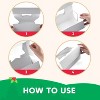 Joyfy 24 Pcs Christmas Bakery Boxes with Window, White Cookie Boxes Gift Boxes for Pastries Cupcakes Holiday Treats 8.75" x 5.75" x 2.75" - 4 of 4