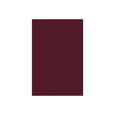 JAM PAPER 12" x 18" Cardstock Burgundy Linen 50/pack  (1218-C-BGLI-50)
