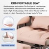 Efomao Desk Office Chair 400LBS, Big and Tall PU Leather Computer Chair, Executive Office Chair with Footrest and Lumbar Support - 4 of 4