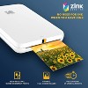 Kodak Step Slim Mobile Color Instant Photo Printer 2x3” (White), Compatible with iOS and Android - 3 of 4