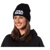 Star Wars Beanie Hat Embroidered Logo Cuff Knit Beanie Cap - 3 of 4