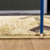 LunaLulinlk Cream Traditional Motifs with Modern Flair 5 ft. 3 in. x 7 ft. 3 in. Southwest Area Rug - 4 of 4