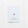 Love/Valentine's Greeting Card Pack (3ct) "Valentine In A Non Corny Way" by Ramus & Co - 4 of 4