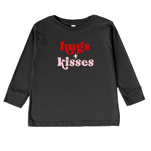 The Juniper Shop Hugs And Kisses Youth Long Sleeve Tee - 1 of 3
