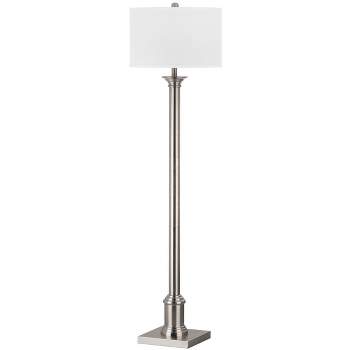 Livia 60 Inch H Floor Lamp - Nickel - Safavieh