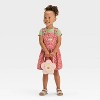 OshKosh B'gosh Toddler Girls' Floral Printed Corudory Skirtall - Pink - 3 of 3