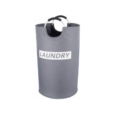 Apex Vanguards Grey Portable Folding Laundry Basket