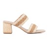 New York & Company Women's Fala Block Heel Sandal - BONE/NATURAL, 8.5 - 2 of 4