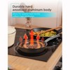 BLACK+DECKER 3-Piece Ceramic Hard Anodized Aluminum Skillet Set, Frying Pan Set with Ceramic Non-Stick Coating - image 2 of 4