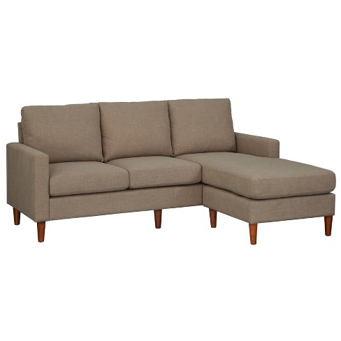 Egan ii cement sofa 2024 with reversible chaise