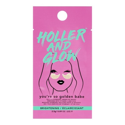 Holler and Glow You're So Golden Babe Under Eye Mask - 0.1 fl oz