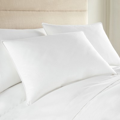 DOWNLITE Firm Density 230 TC 600 Fill Power White Goose Down Hotel Bed Pillow