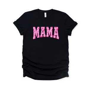 Simply Sage Market Mama Pink Hearts Short Sleeve Graphic Tee - 1 of 4