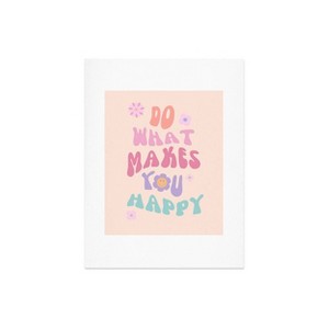 Deny Designs Cocoon Design Danish Pastel Retro Inspirational Quote Art Print - 1 of 4