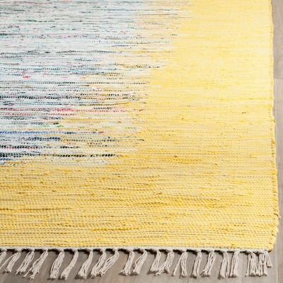 Coastal Montauk Hand-Woven Cotton Area Rug - Multicolor
