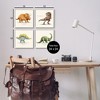 Stupell Industries Educational Dinosaurs Scientific Species Black Framed Giclee Art - 3 of 4