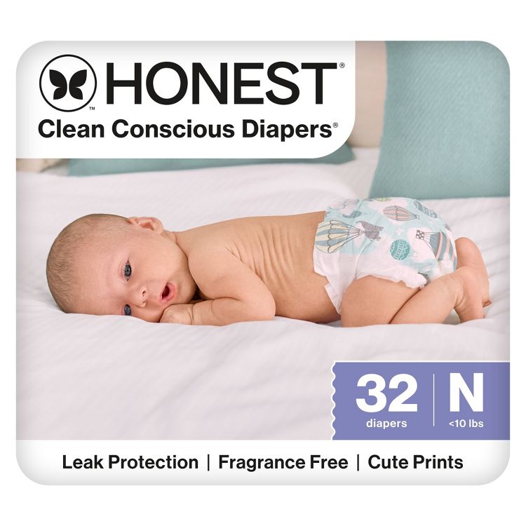 The Honest Company Clean Conscious Disposable Diapers - (Select Size and Pattern), 1 of 7