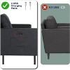 3-Piece Living Room Furniture Set with USB, Modern 3-Seat Couch, Loveseat & Accent Chair for Small Spaces - 3 of 4