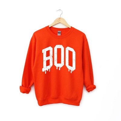 Simply Sage Market Women's Graphic Sweatshirt Boo Distressed