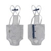 Unique Bargains Reusable Dog Diapers Extra Large Gray White 1 Pc - 2 of 4