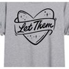 Women's - Instant Message - Let Them Oversized Graphic T-Shirt - 2 of 4