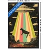 Trends International Ray Heere - Cow Abduction 5 Framed Wall Poster Prints - 3 of 4
