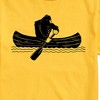 Men's - Instant Message - Sasquatch Canoe Short Sleeve Graphic T-Shirt - 2 of 4
