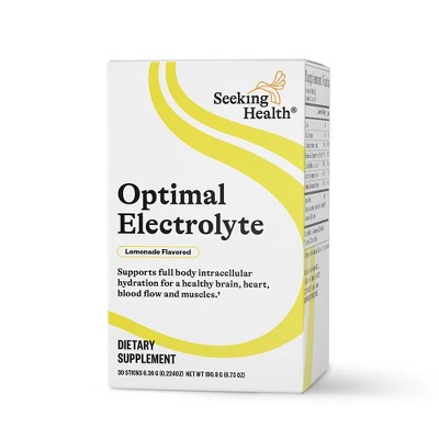 Seeking Health Optimal Electrolyte Sticks Lemonade Flavored