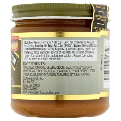 Vegetarian No Chicken Base with Seasoned Vegetables, 8 OZ