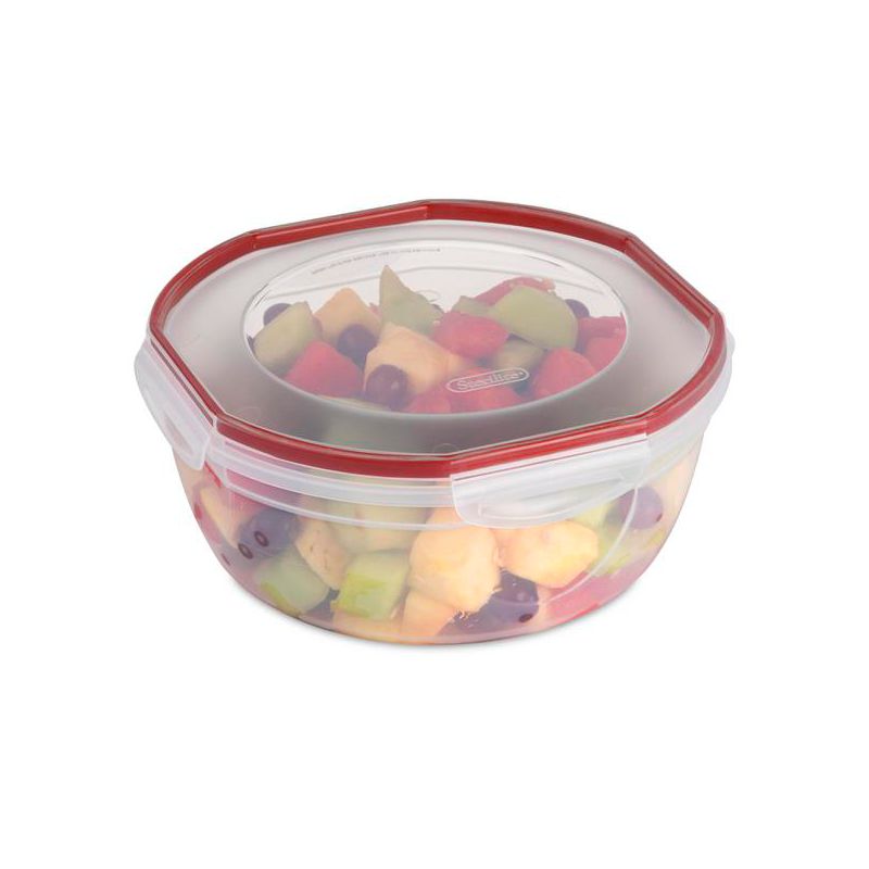Sterilite Ultra Seal 4.7 Qt Plastic Food Storage Bowl Container w/ Lid, 5 of 7