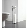 SunnyPoint Free Standing Bathroom Toilet Paper Holder Stand Chrome (02-DAS3275 CH) - 2 of 3