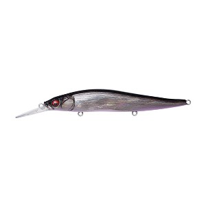 Megabass Vision Oneten +1 Jerkbaits 1/2oz 4-1/3", GG Deadly Black Shad - 1 of 4