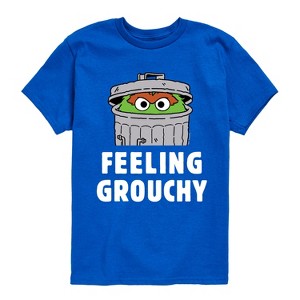 Boys' - Sesame Street - Feeling Grouchy Short Sleeve Graphic T-Shirt - 1 of 4