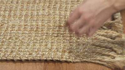 Handmade Natural Jute 8' x 10' Rectangular Area Rug