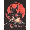 Castlevania Alucard, Trevor Belmont, and Sypha Belnades Men's Black Graphic Tee - 2 of 2