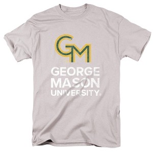 Men's George Mason University Official Distressed Primary Logo T-Shirt - 1 of 4