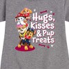 - Paw Patrol - Hugs Kisses Pup Treats Graphic Short Sleeve Fleece Dress - 2 of 4