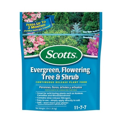 Scotts Evergreen, Flowering Tree & Shrub Continuous Release Plant Food