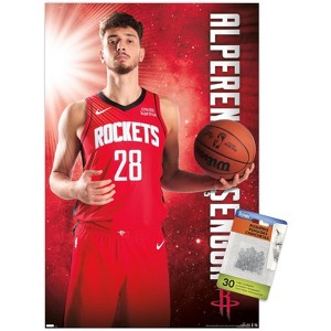 Trends International NBA Houston Rockets - Alperen Sengün 23 Unframed Wall Poster Prints - 1 of 4