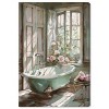 Art Remedy Spring Bliss Bathroom Farmhouse Floral Art Unframed - 3 of 4