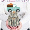Big Dot of Happiness Happy Fall Truck - DIY Harvest Pumpkin Party Money Holder Gift - Cash Cake - 2 of 4