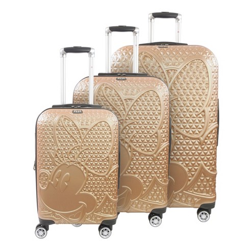 luggage set 3 piece disney