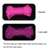 Unique Bargains 2 Camping Hiking Tent Nylon Reflective Guyline Cord with 4 Aluminum Cord Adjusters - 4 of 4