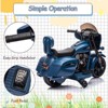 Ride on Motorcycle for Kids, 6V Electric Dirt Bike, License Motorcycle with USB, AUX, Music and Headlight for Toddler 1-3 - image 4 of 4