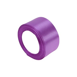 Unique Bargains Ribbon Satin Polyester 866.14" x 1.97" 1 Pc - 1 of 4