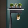 Chery Life Decorative Coat Racks with 5 Hooks, Coating Hook Wall Mounted with Shelf - 4 of 4