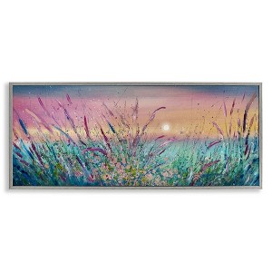 Stupell Industries Pond Reeds Sprouting at Sunset, 24" x 10" - 1 of 4