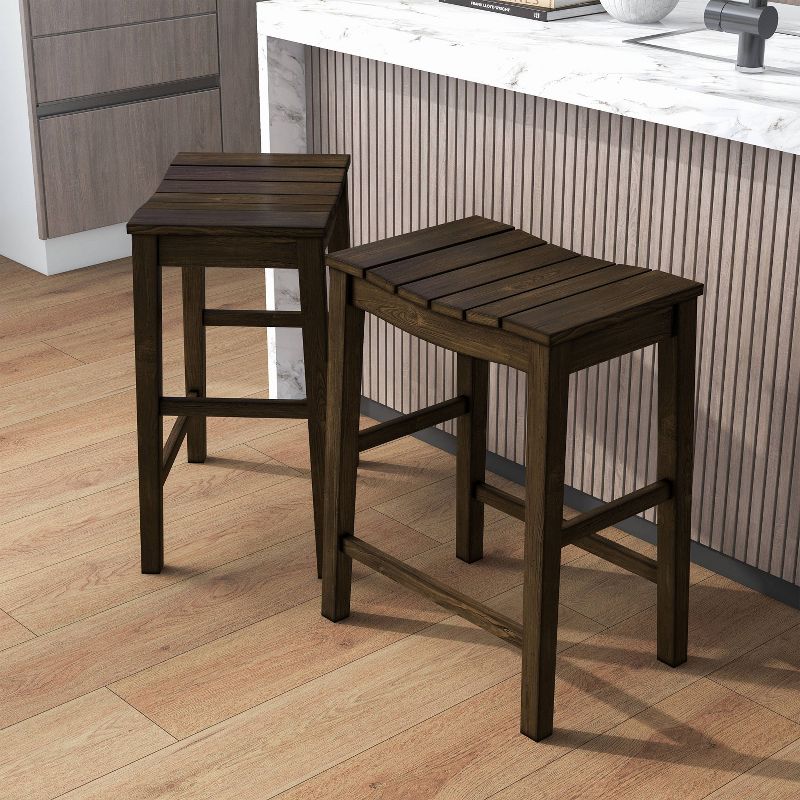 Set of 2 Shipway Counter Height Barstools - HOMES: Inside + Out, 3 of 8