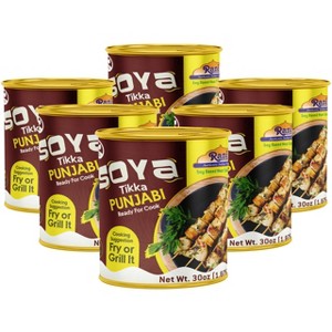 Soya Tikka Punjabi - 30oz (1.875lbs) 850g, Pack of 6 - Rani Brand Authentic Indian Products - 1 of 4